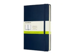 Moleskine Classic Notebook Expanded Hard L – Blank S. Blue