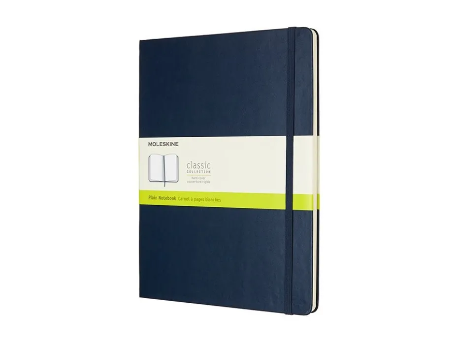 Moleskine Classic Notebook Hard XL – Blank Sapphire Blue