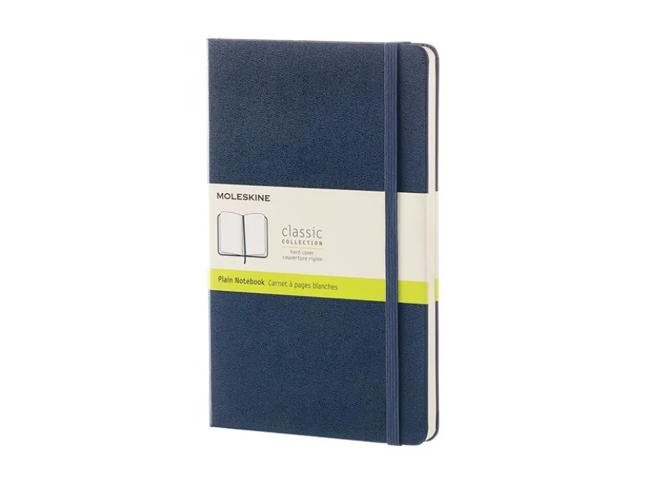 Moleskine Classic Notebook Hard L – Blank Sapphire Blue