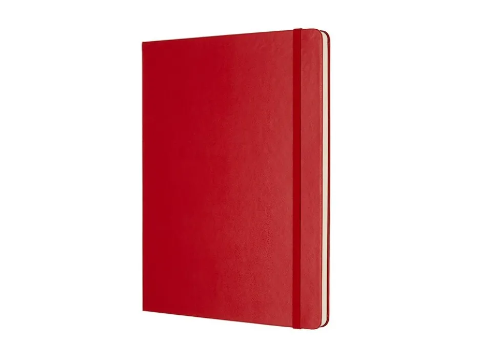 Moleskine Classic Notebook Hard XL – Blank Scarlet Red