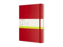 Moleskine Classic Notebook Hard XL – Blank Scarlet Red