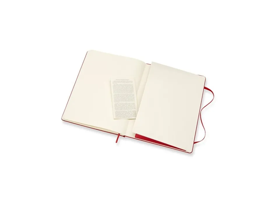 Moleskine Classic Notebook Hard XL – Blank Scarlet Red