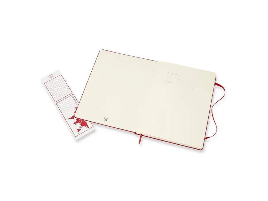 Moleskine Classic Notebook Hard XL – Blank Scarlet Red