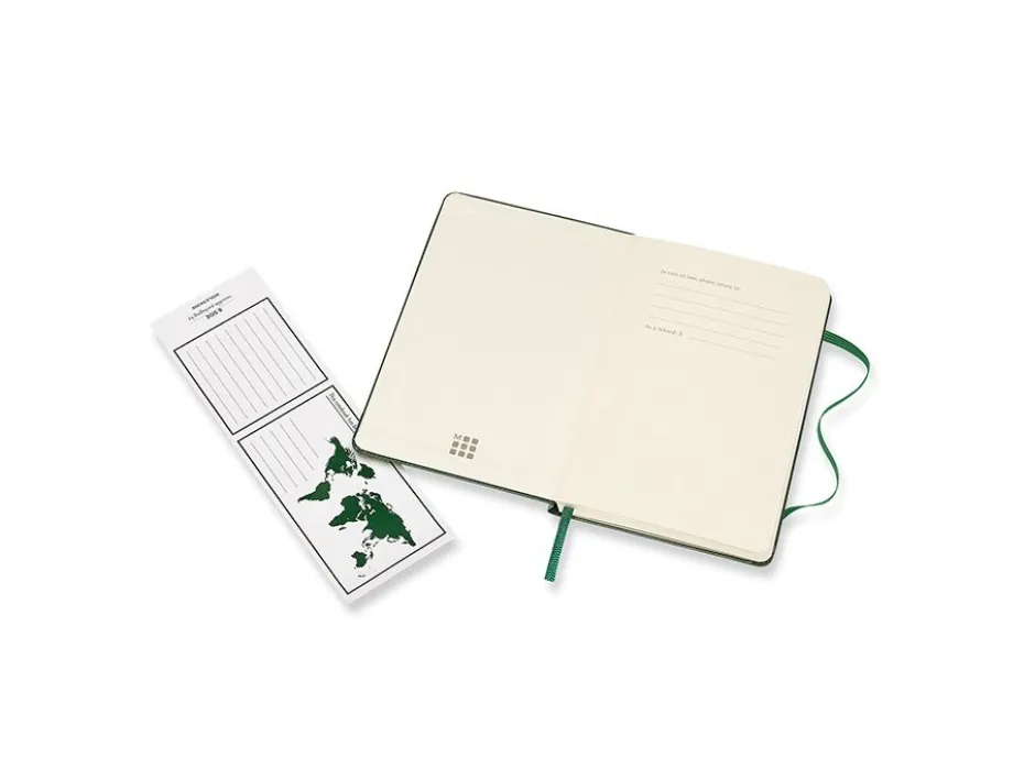 Moleskine Classic Notebook Hard P – Ruter Myrtle Green