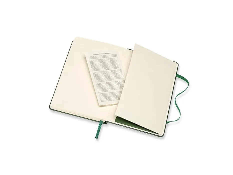 Moleskine Classic Notebook Hard P – Ruter Myrtle Green