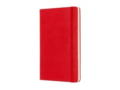 Moleskine Classic Notebook Hard L – Ruter Scarlet Red