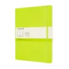 Moleskine Classic Notebook Soft XL – Blank Lemon Green