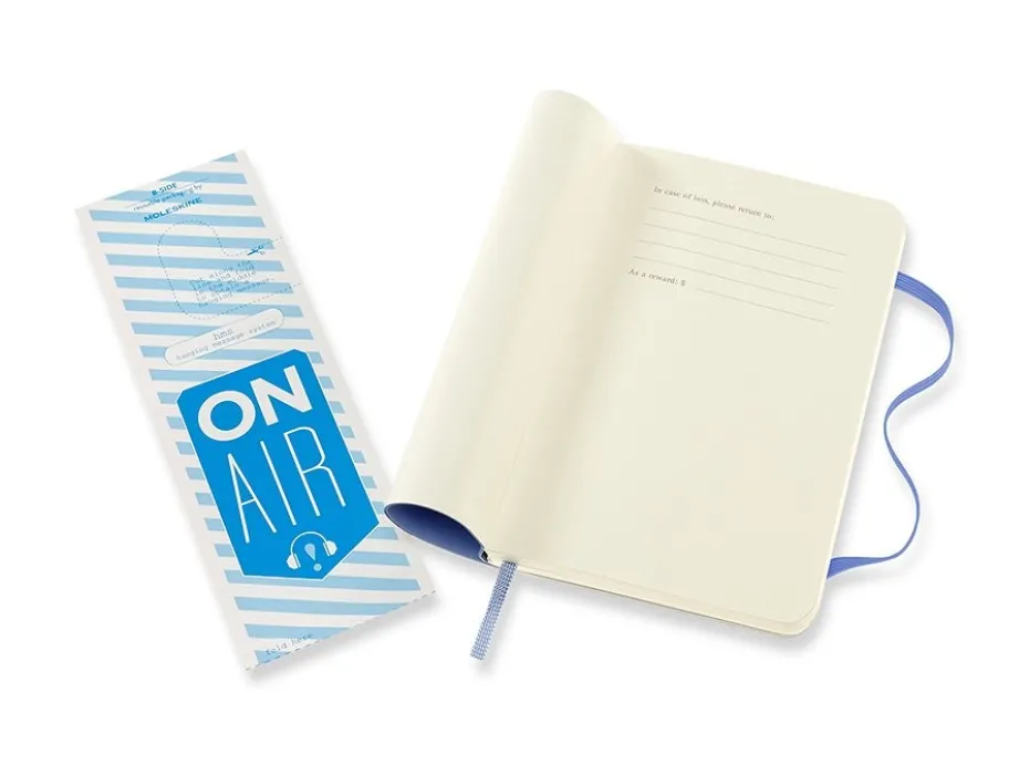 Moleskine Classic Notebook Soft P – Blank Hydrangea Blue