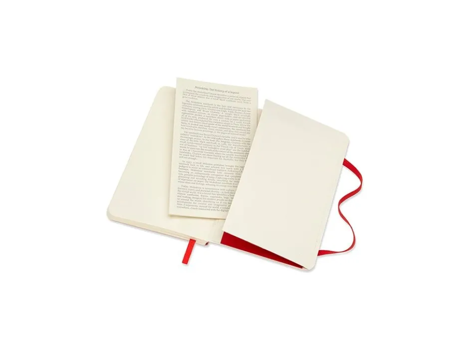 Moleskine Classic Notebook Soft P – Blank Scarlet Red