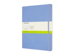 Moleskine Classic Notebook Soft XL – Blank Hydrangea Blue