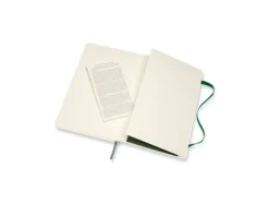 Moleskine Classic Notebook Soft L – Linjert Myrtle Green