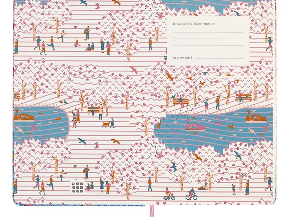 Moleskine Notebook LE Hard Linjert L – Sakura