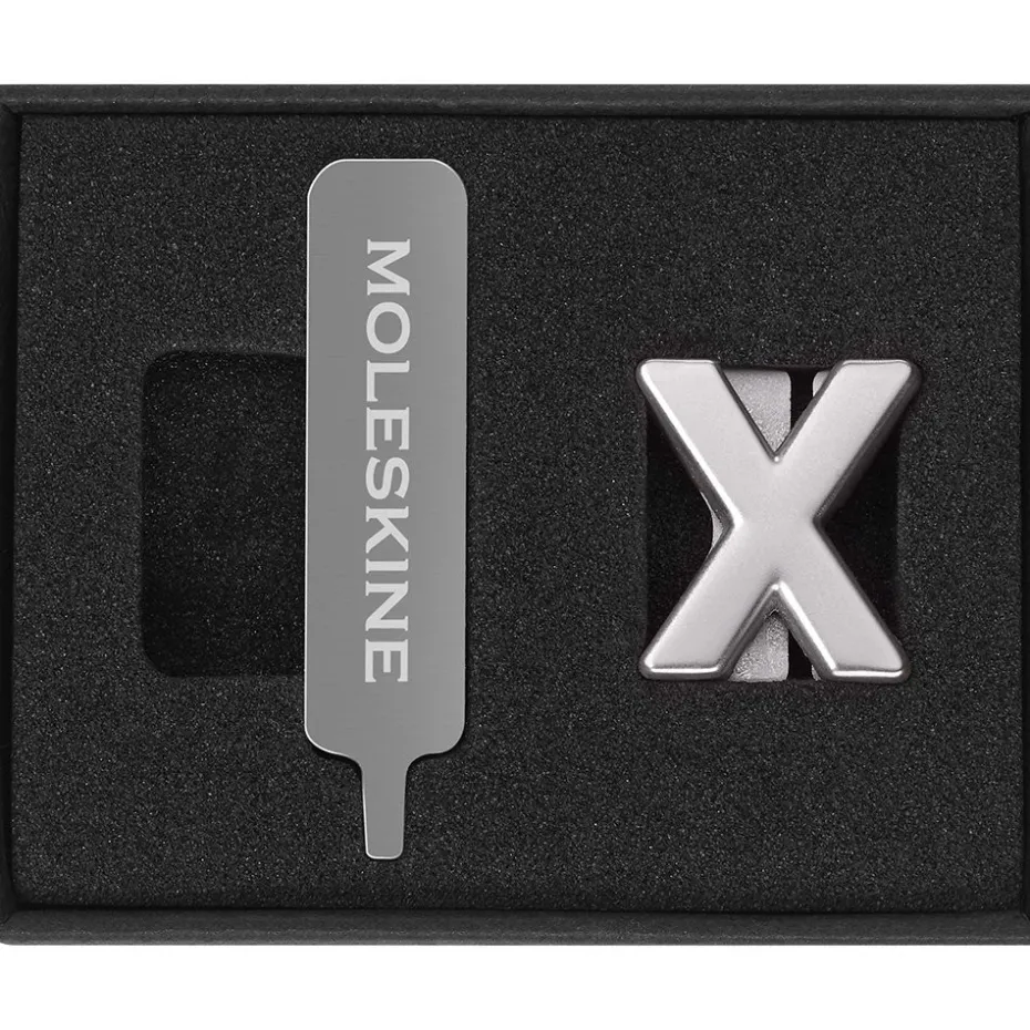 Moleskine Pins Silver – X