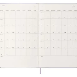 Moleskine Planner 2026 12m Hard L Dag – Pastel Lilac