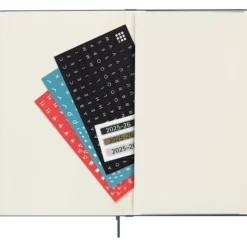 Moleskine Planner 2025/26 18m Hard L Uke Notat – Sap.Blue