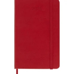 Moleskine Planner 2026 12m Hard P Uke Notat – Red