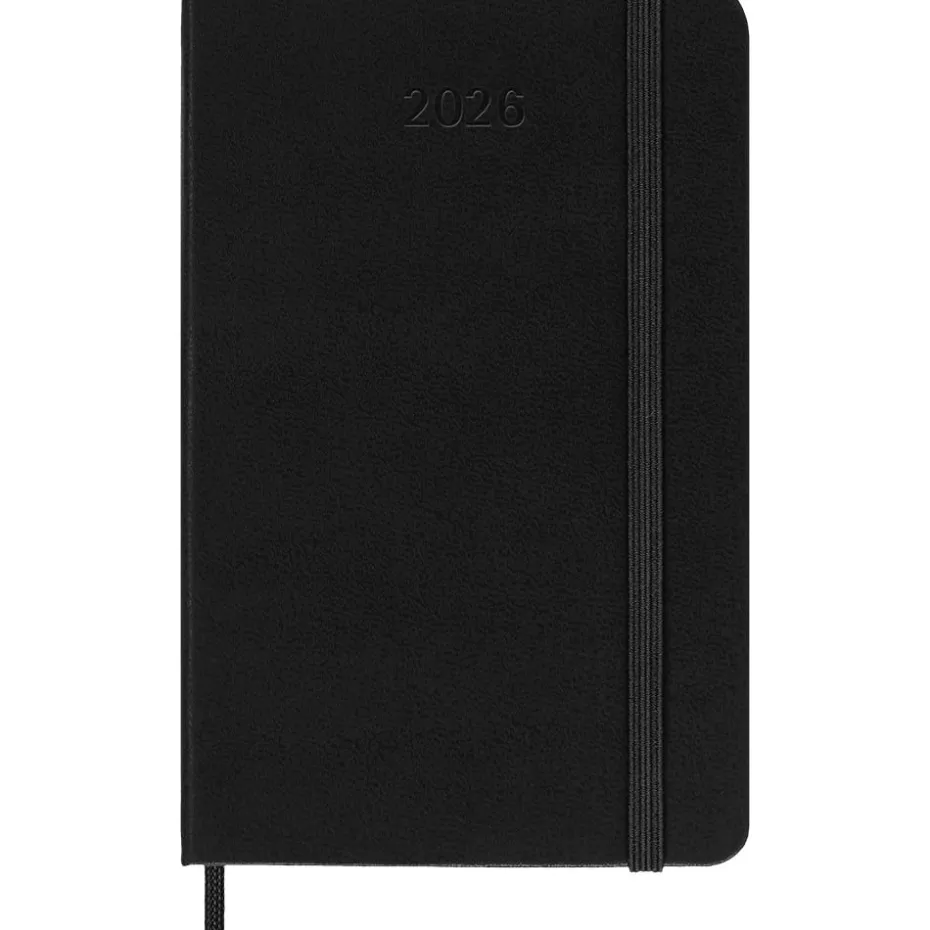 Moleskine Planner 2026 12m Hard P Uke Notat – Black