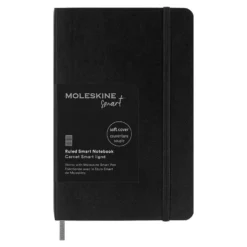 Moleskine Smart Notebook Soft Linjert P – Black