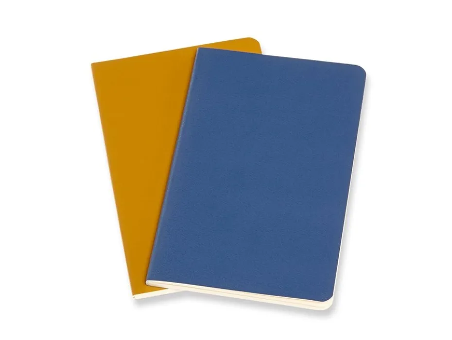 Moleskine Volant Journal Soft 2pk P – Blank FBlue/AYellow