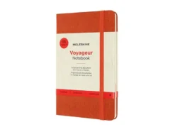 Moleskine Voyageur Notebook Hard M – Hibiscus Orange
