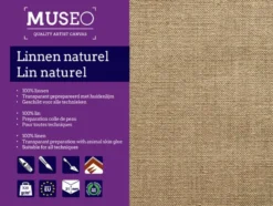 Museo Lerret Lin Natural 21mm – 30x30cm