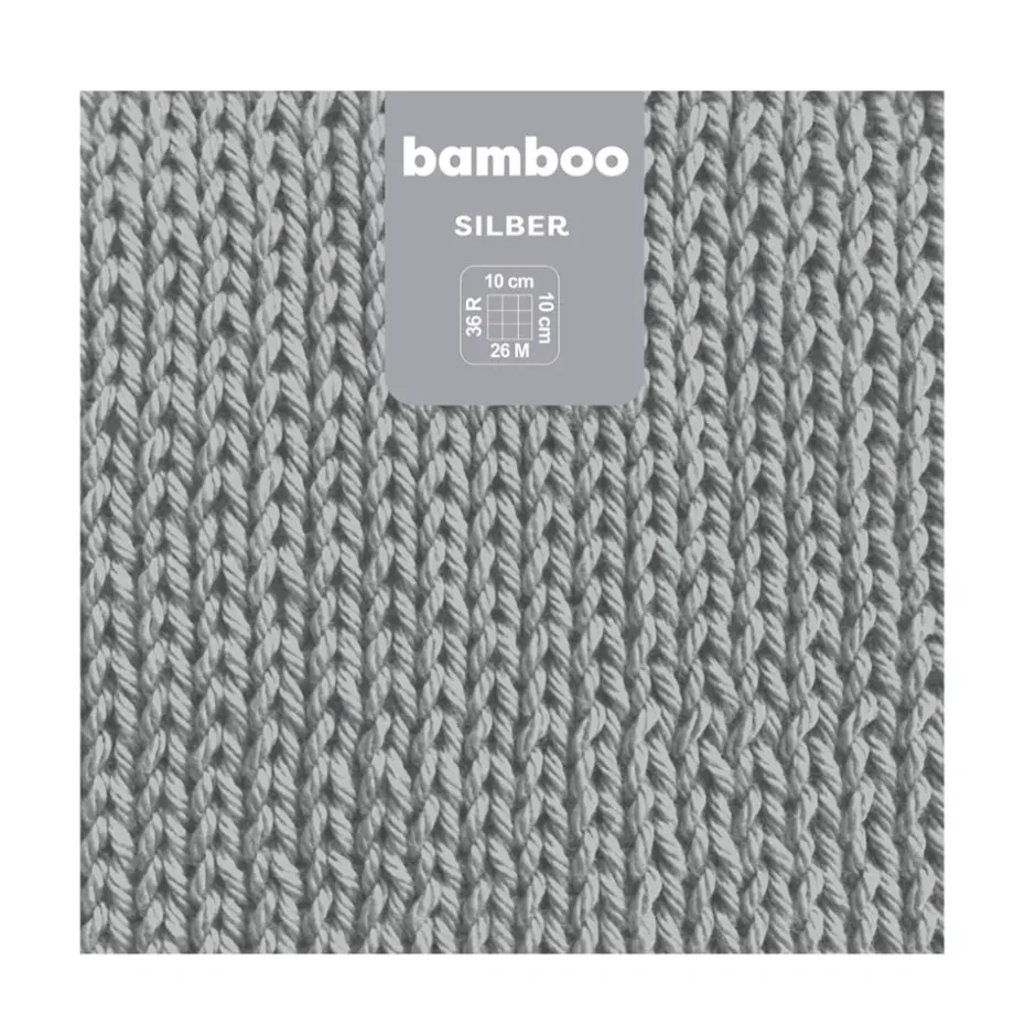 Myboshi Bamboo Bambusgarn 50g 125m – 293 Silver