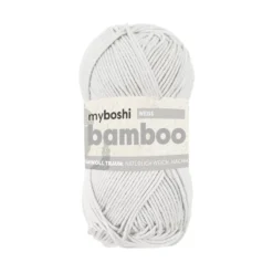 Myboshi Bamboo Bambusgarn 50g 125m – 291 White