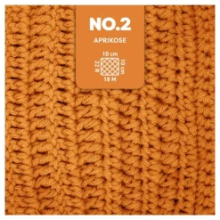 Myboshi Bomullsgarn No.2 50g – 2370 Apricot