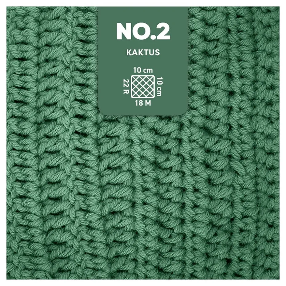 Myboshi Bomullsgarn No.2 50g – 2480 Cactus