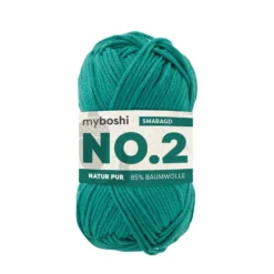 Myboshi Bomullsgarn No.2 50g – 2230 Emerald