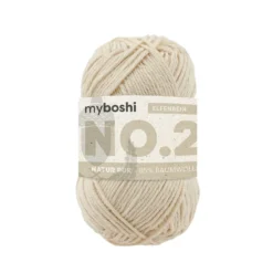Myboshi Bomullsgarn No.2 50g – 2920 Ivory