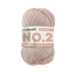 Myboshi Bomullsgarn No.2 50g – 2440 Rose