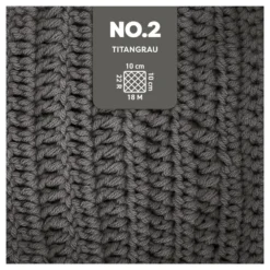 Myboshi Bomullsgarn No.2 50g – 2940 Titanium Grey