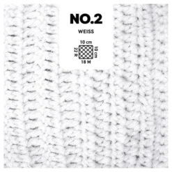 Myboshi Bomullsgarn No.2 50g – 2910 White