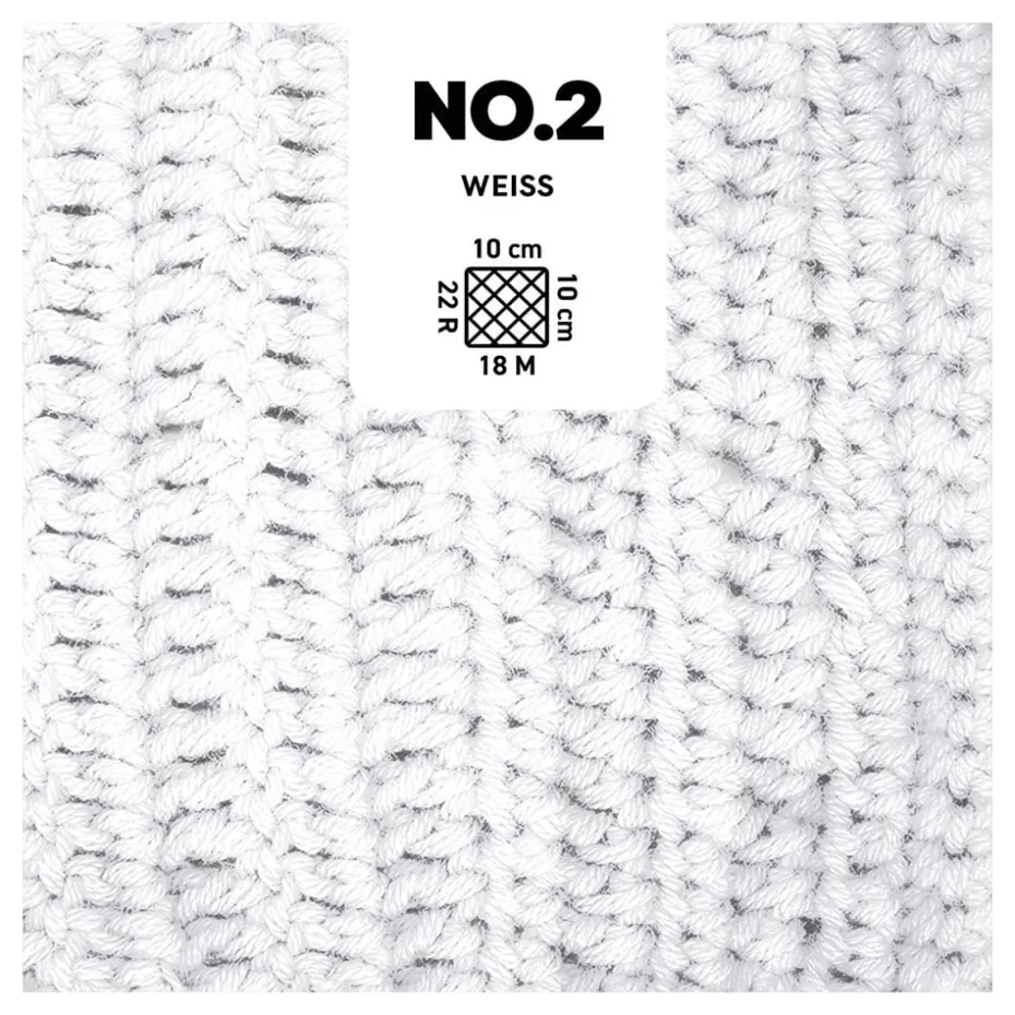 Myboshi Bomullsgarn No.2 50g – 2910 White