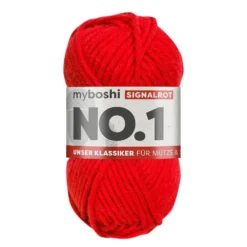 Myboshi Garn No.1 50g – 132 Signal Red