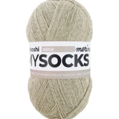 Myboshi Mysocks Merino Sokkegarn 100g – Beige