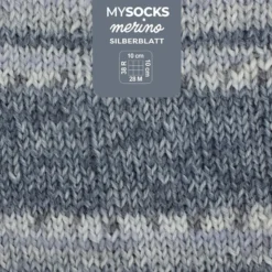 Myboshi Mysocks Merino Sokkegarn 100g – Silver leaf