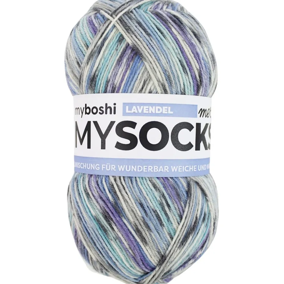Myboshi Mysocks Merino Sokkegarn 100g – Lavender
