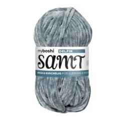 Myboshi Samt Chenillegarn 100g – 894 Dolphin