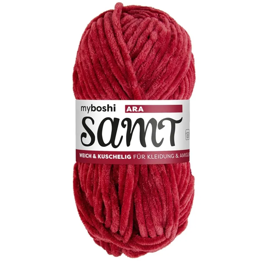 Myboshi Samt Chenillegarn 100g – 834 Parrot