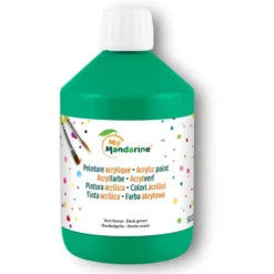 My Mandarine Akrylmaling 500ml – Mørk Grønn