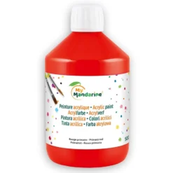 My Mandarine Akrylmaling 500ml – Primærrød