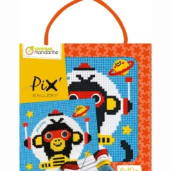 My Mandarine Broderisett 12,7×12,7cm – Astronaut