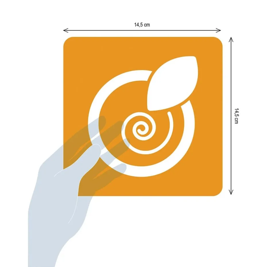 My Mandarine Sjablongsett 6 motiver – Jul 1