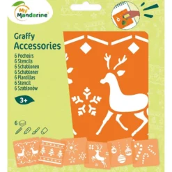 My Mandarine Sjablongsett 6 motiver – Jul 2