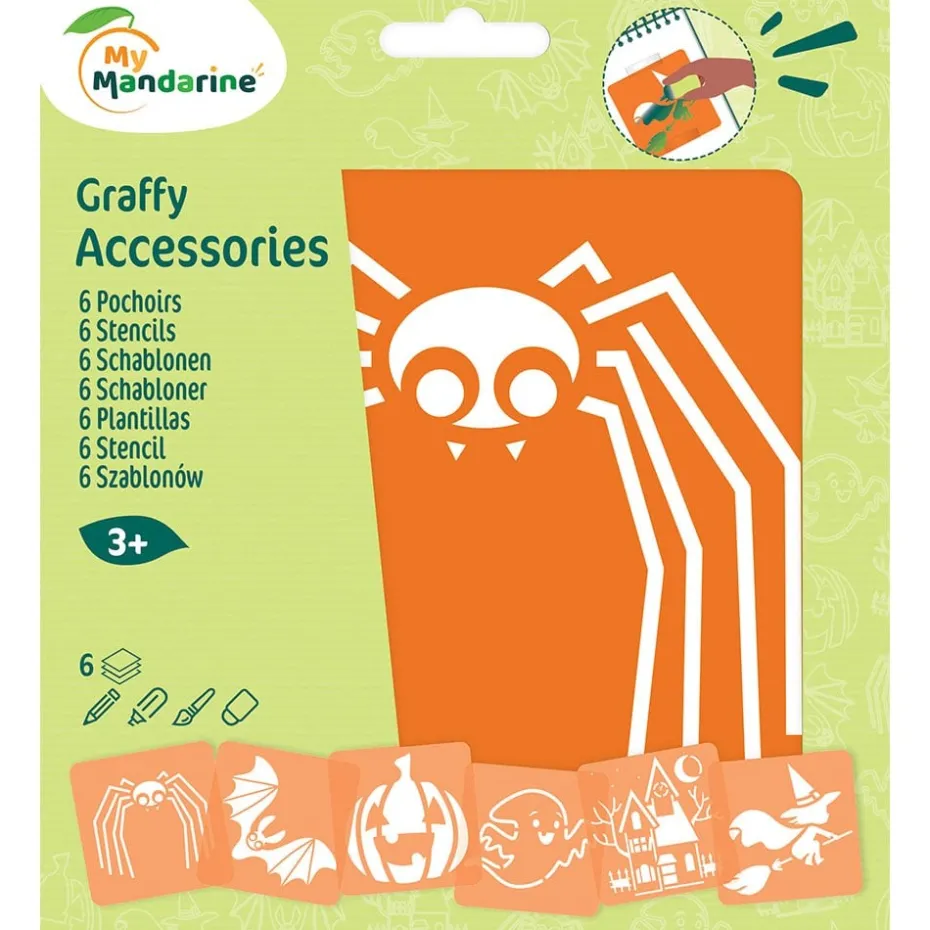 My Mandarine Sjablongsett 6 motiver – Halloween