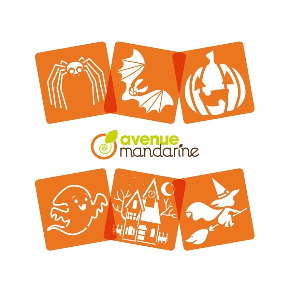 My Mandarine Sjablongsett 6 motiver – Halloween