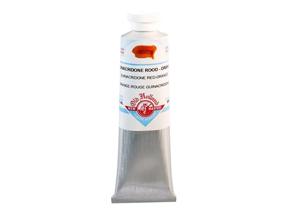 New Masters 60ml, E634 Quinacridone Red-Orange