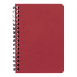 Nomaddict Notatbok Spiral 9x14cm linjer – Rød